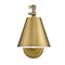 Z-Lite Regent Wall Sconce, 1-Light, 7.5 In.W x 26 In.L x 7.5 In.H, Rubbed Brass/Rubbed Brass 347S-RB - alternate 8